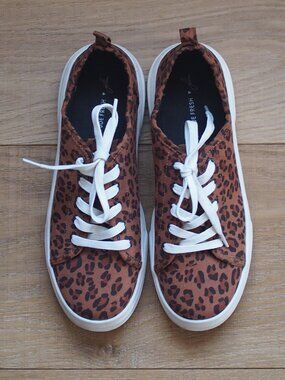 Joe Fresh x Jillian Harris | Like NEW Mary Leopard Print Sneakers